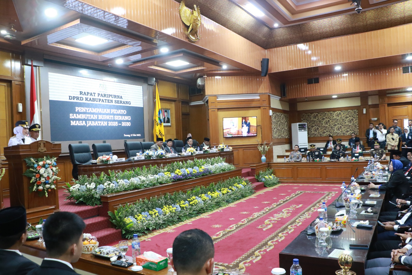 Kapolda Banten dan Katim PKDN Sespimti Polri